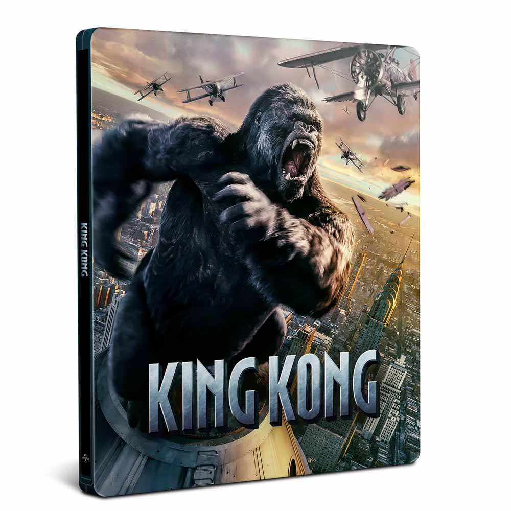 
  
  King Kong Steelbook 4K + Blu-Ray (UK Import)
  
