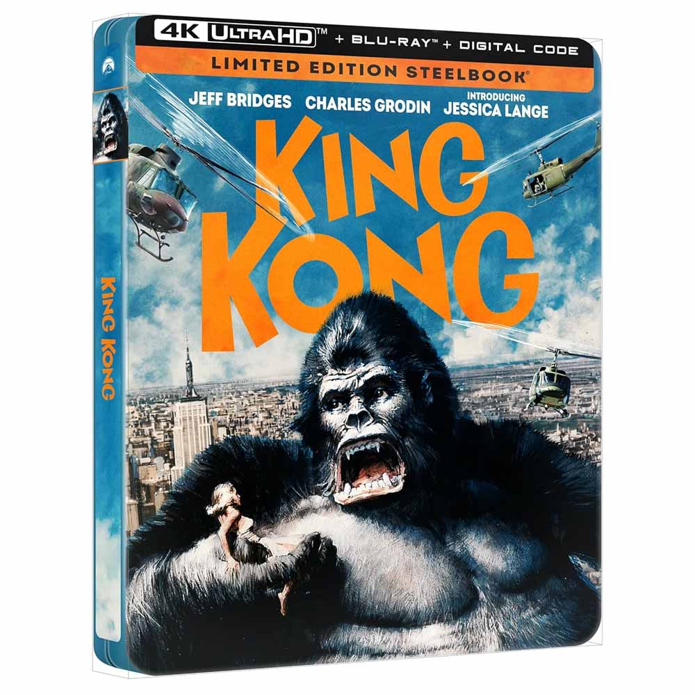 King Kong Steelbook (US Import) 4K UHD + Blu-Ray