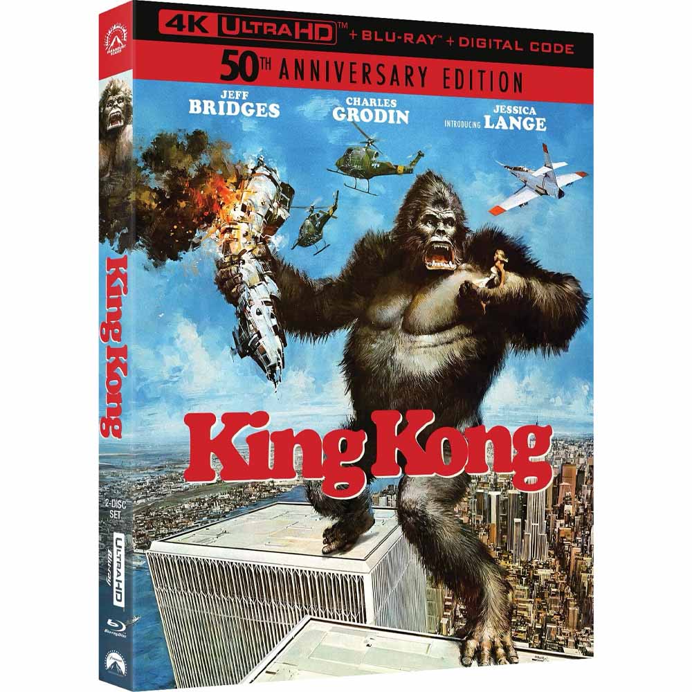 King Kong (50th Anniversary Edition + Slipcover) 4K UHD + Blu-Ray (US Import)