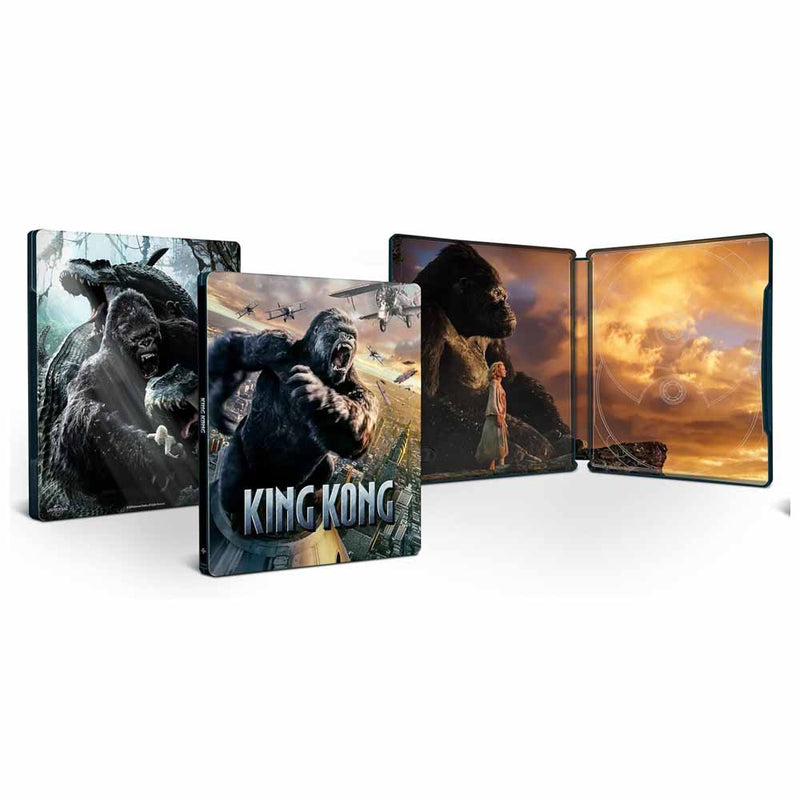 King Kong Collector's Edition Steelbook 4K + Blu-Ray (UK Import)