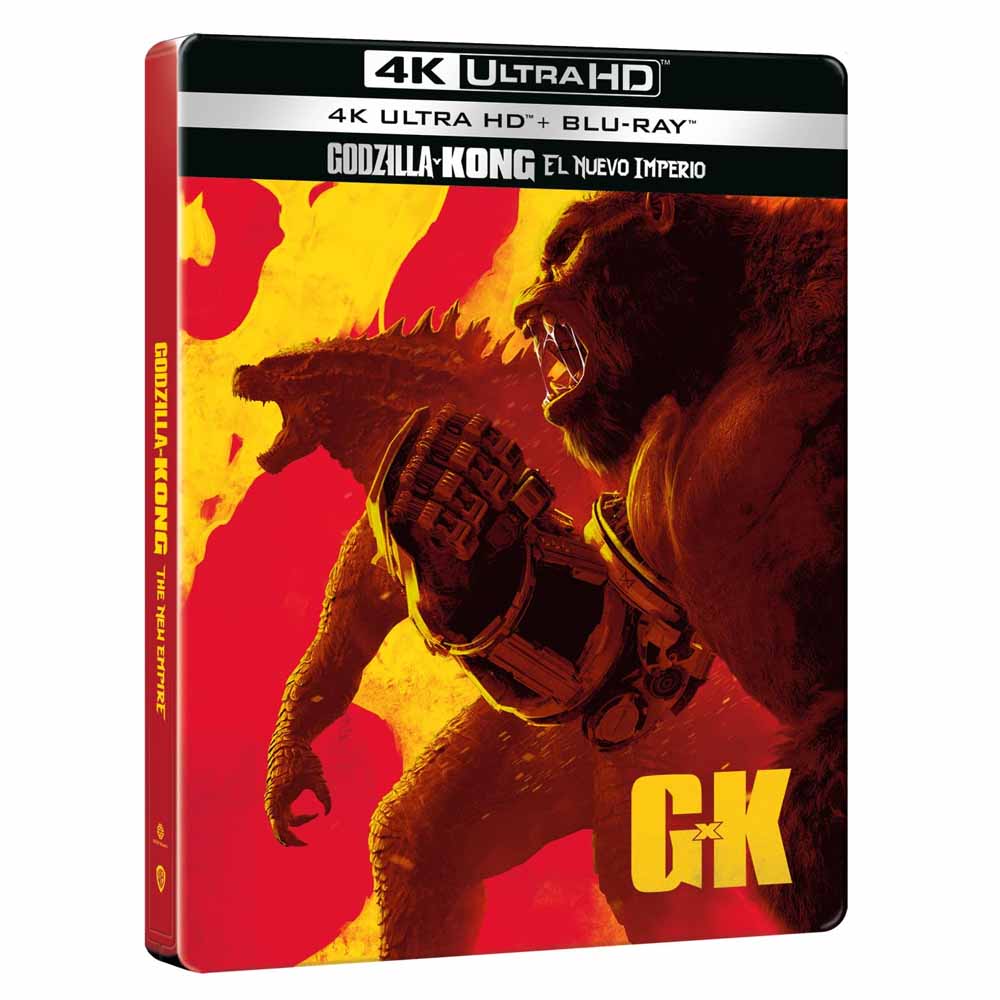 Godzilla y Kong: El Nuevo Imperio - Edición Metálica 4K UHD + Blu-Ray