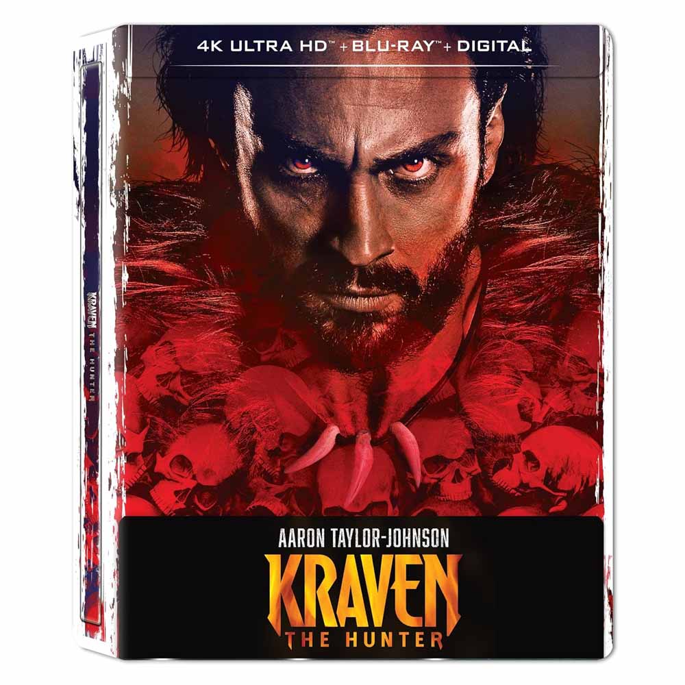 
  
  Kraven the Hunter - Steelbook - 4K UHD + Blu-Ray (US Import)
  
