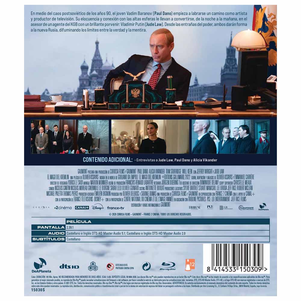 El Mago del Kremlin Blu-Ray