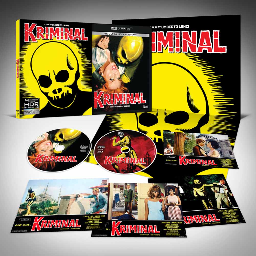 Kriminal (+ Exclusive Slipcover) 4K UHD + Blu-Ray (US Import) Cult Epics