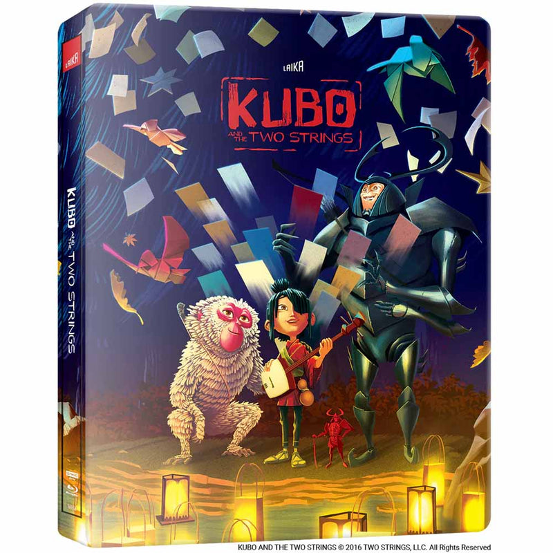 Kubo and the Two Strings (Limited Edition Steelbook) 4K UHD + Blu-Ray (UK Import) LAIKA