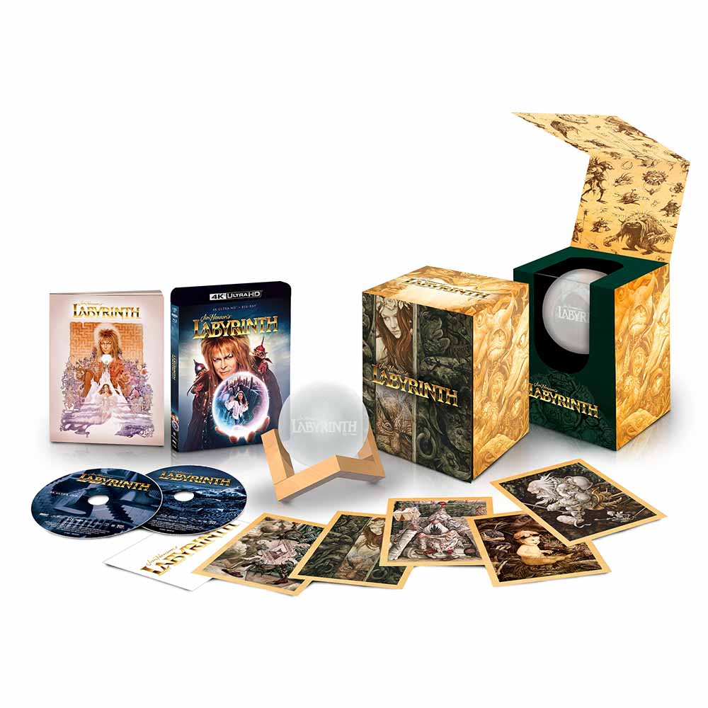 Labyrinth (Limited Edition) Collector's Set 4K UHD + Blu-Ray (US Import) Scream Factory