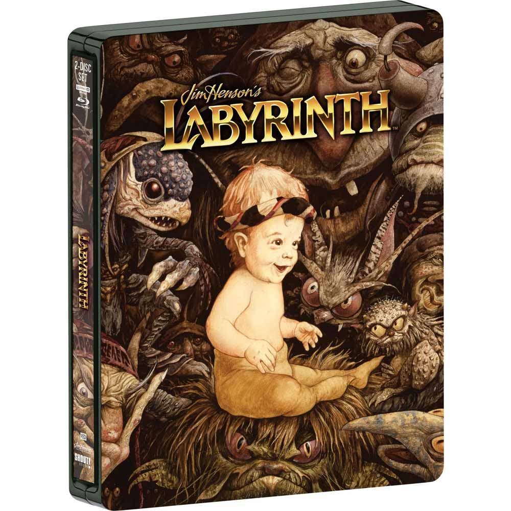 Labyrinth (Steelbook) 4K UHD + Blu-Ray (US Import) Shout Factory