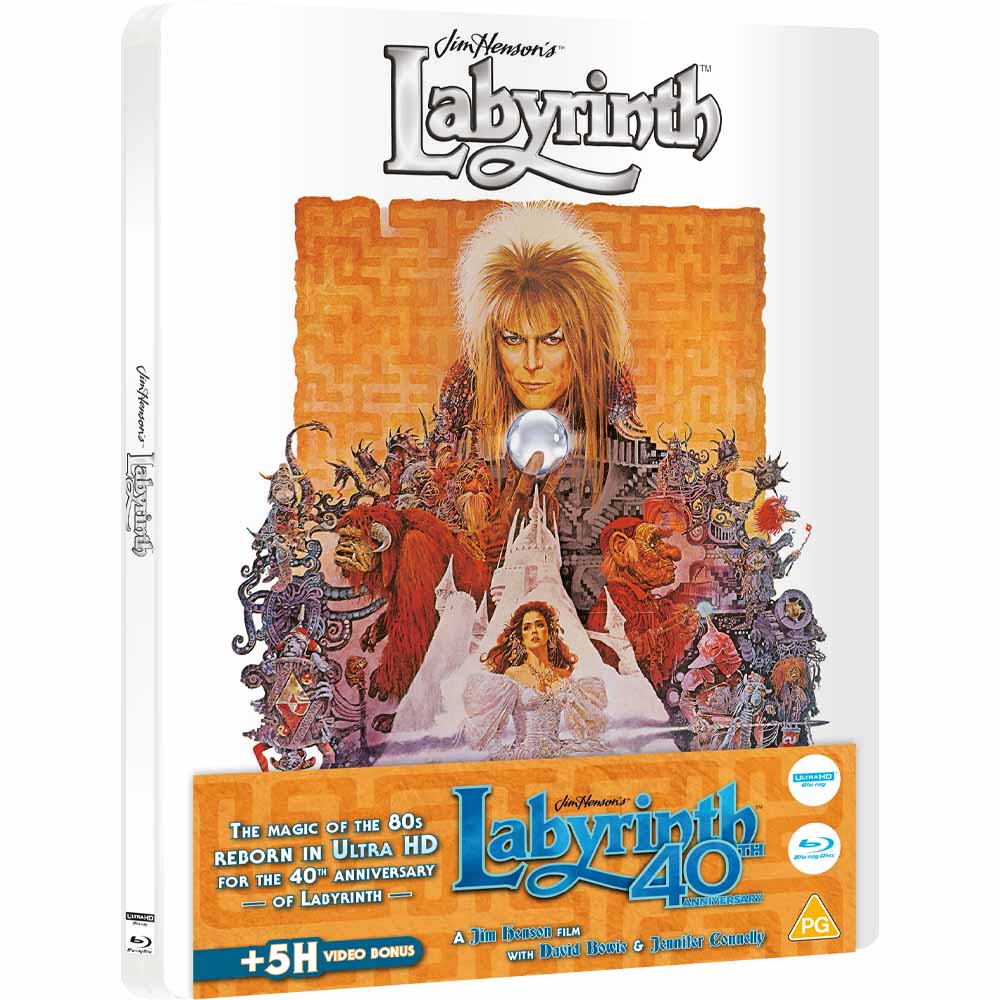 Labyrinth (Steelbook) 4K UHD + Blu-Ray (UK Import)