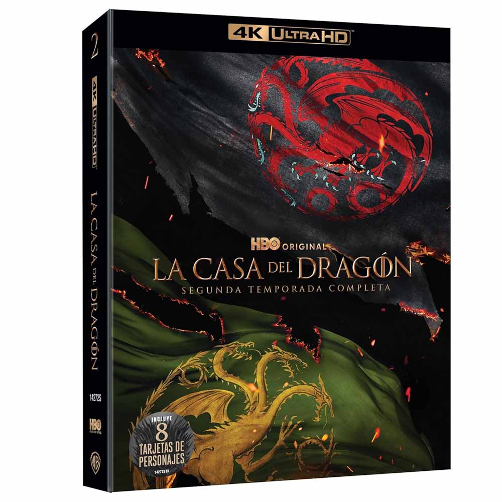 
  
  La Casa del Dragón - Segunda Temporada -  Edición Metálica 4K UHD
  
