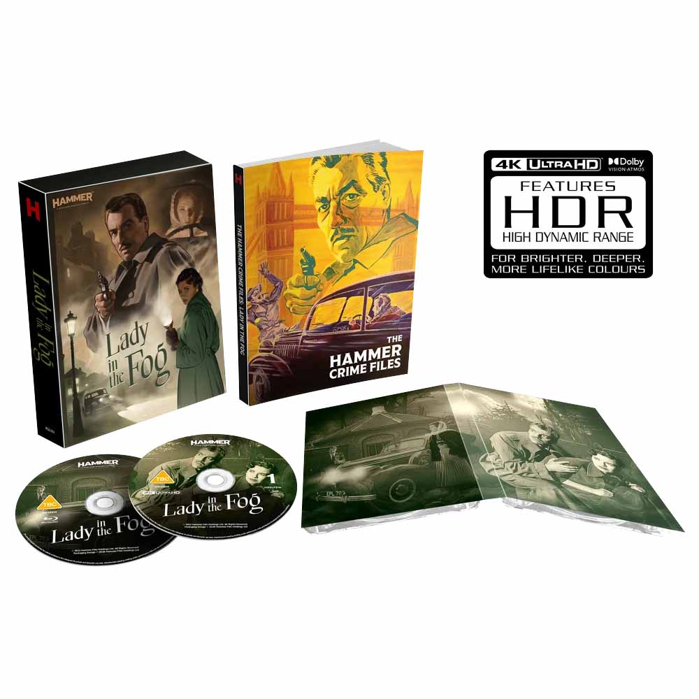 Lady in the Fog (Collector's Edition) 4K UHD + Blu-Ray Box Set (UK Import)