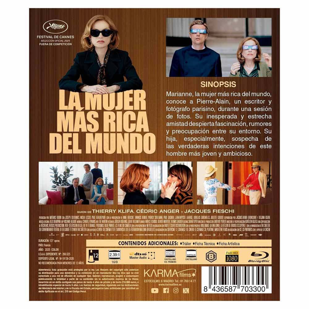La Mujer más Rica del Mundo Blu-Ray