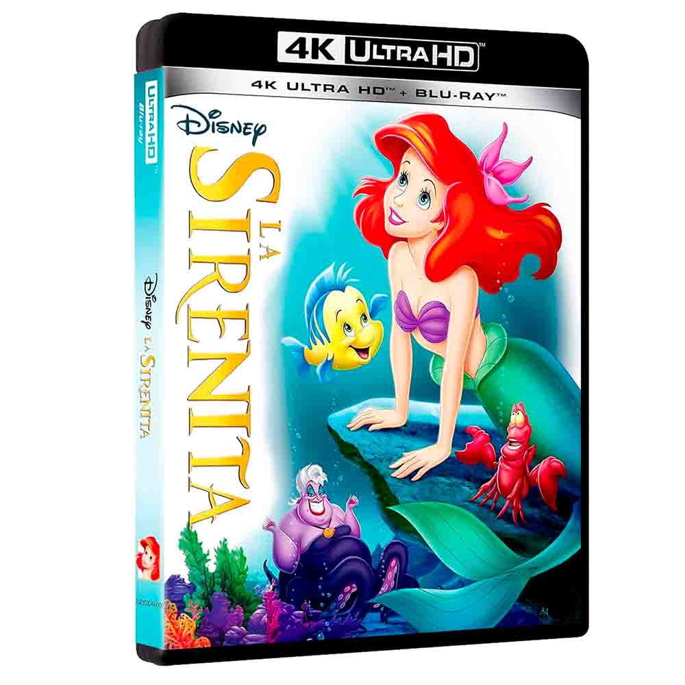 
  
  La Sirenita 4K UHD + Blu-Ray
  
