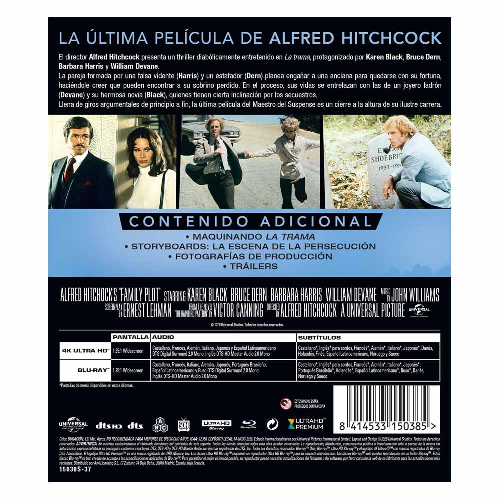 La Trama 4K UHD + Blu-Ray
