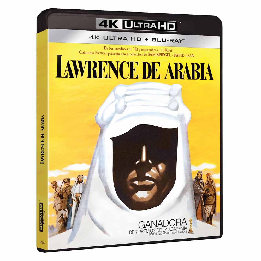 
  
  Lawrence de Arabia 4K UHD + Blu-Ray
  
