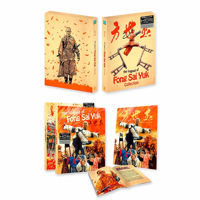 The Legend Of Fong Sai Yuk Collection (Deluxe Limited Edition) 4K UHD + Blu-Ray (UK Import) 88 Films