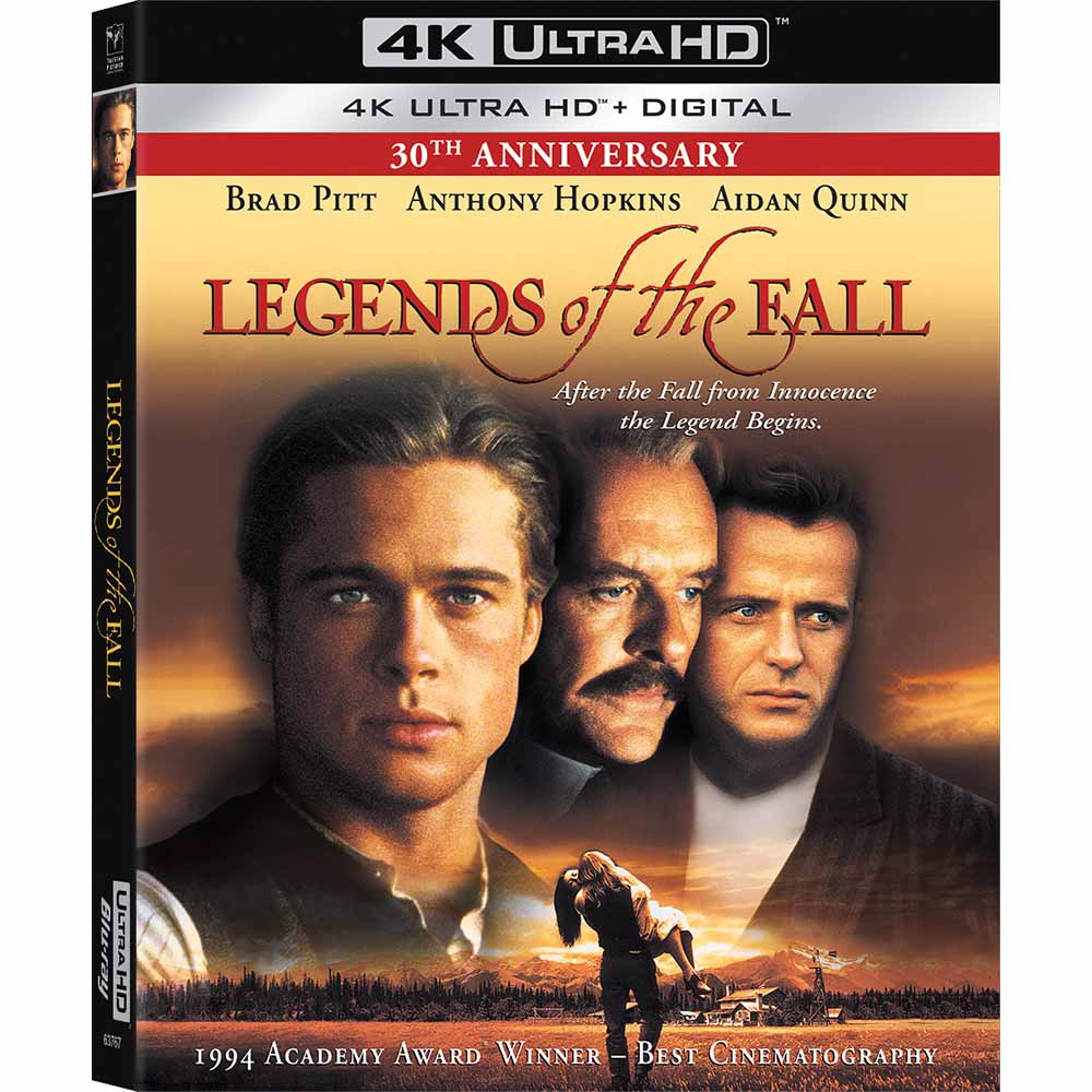 
  
  Legends of the Fall 4K UHD + Blu-Ray (US Import)
  
