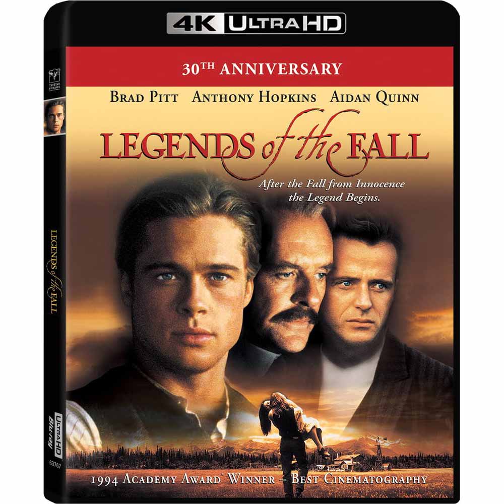 
  
  Legends of the Fall 4K UHD + Blu-Ray (US Import)
  
