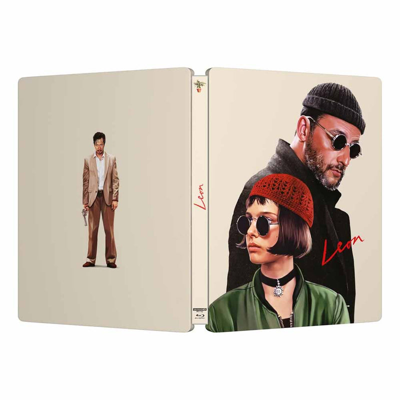 Leon Definitive Edition Steelbook 4K UHD + Blu-Ray (UK Import)