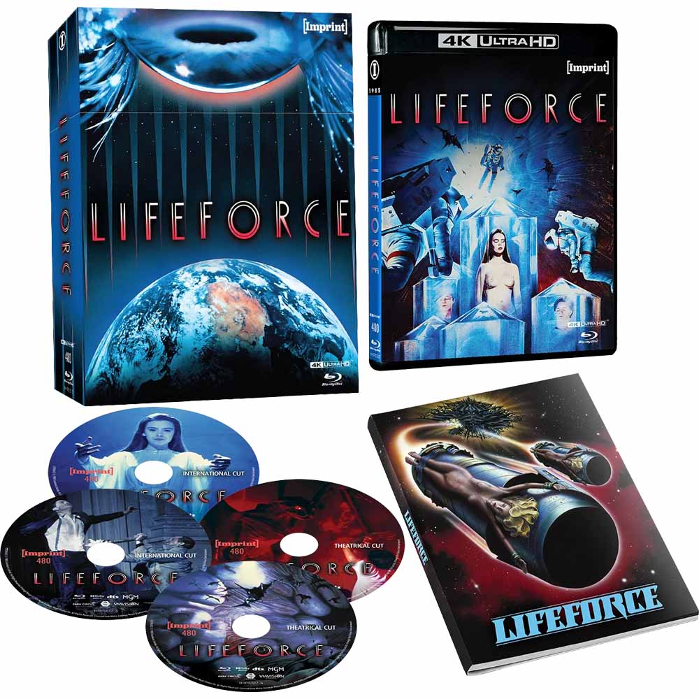 Lifeforce (Limited Edition Hardbox) 4K UHD + Blu-Ray (Australia Import) Imprint