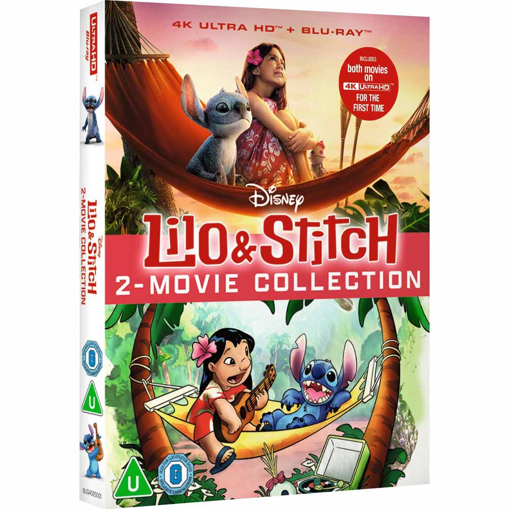 
  
  Lilo & Stitch: 2-Movie Collection 4K UHD + Blu-Ray (UK Import)
  

