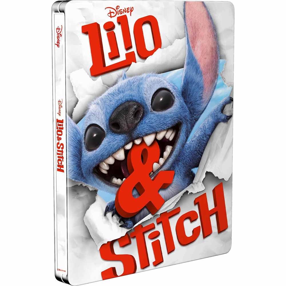 
  
  Lilo & Stitch 4K UHD + Blu-Ray Steelbook (UK Import)
  
