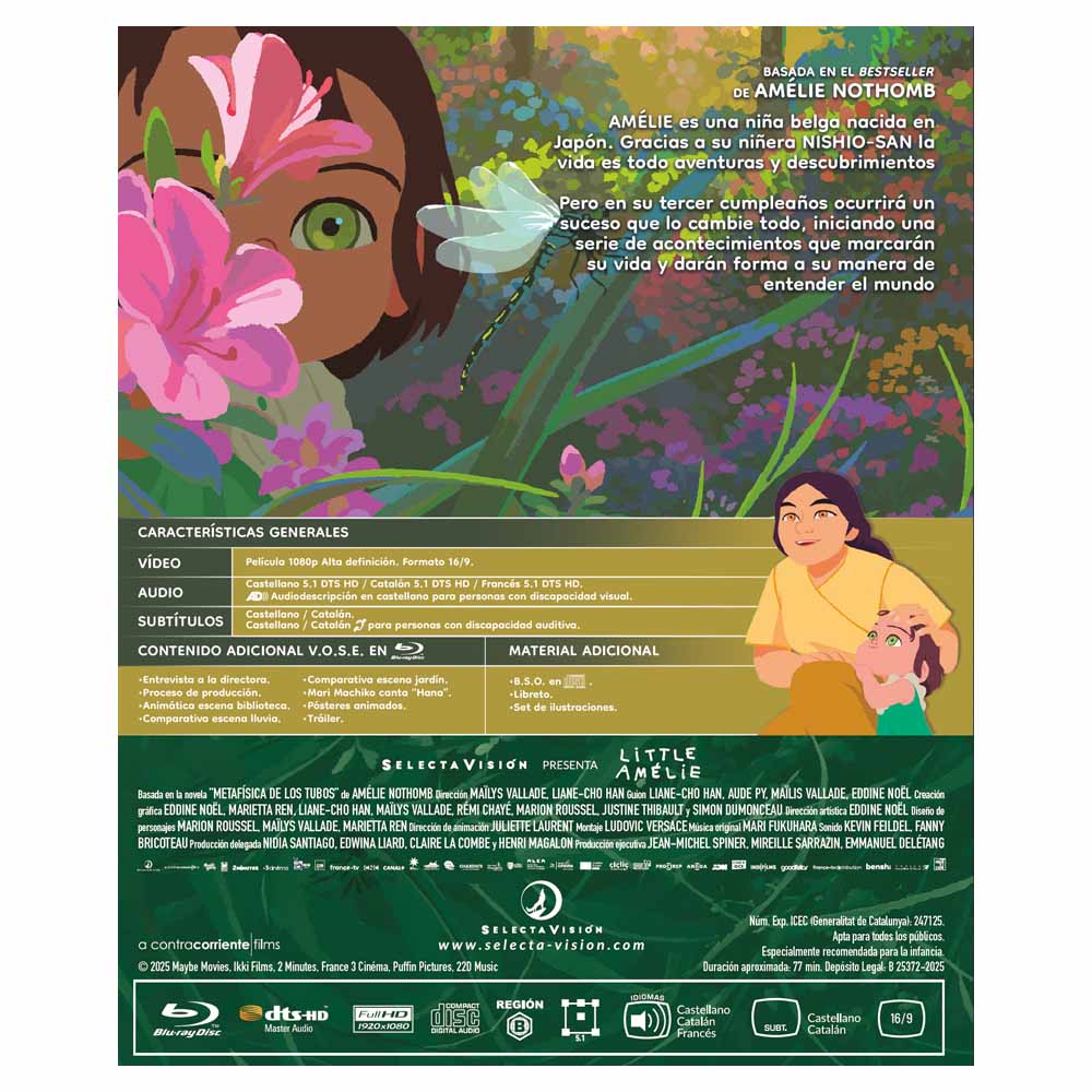 Little Amélie - Edición Coleccionista Blu-Ray + CD