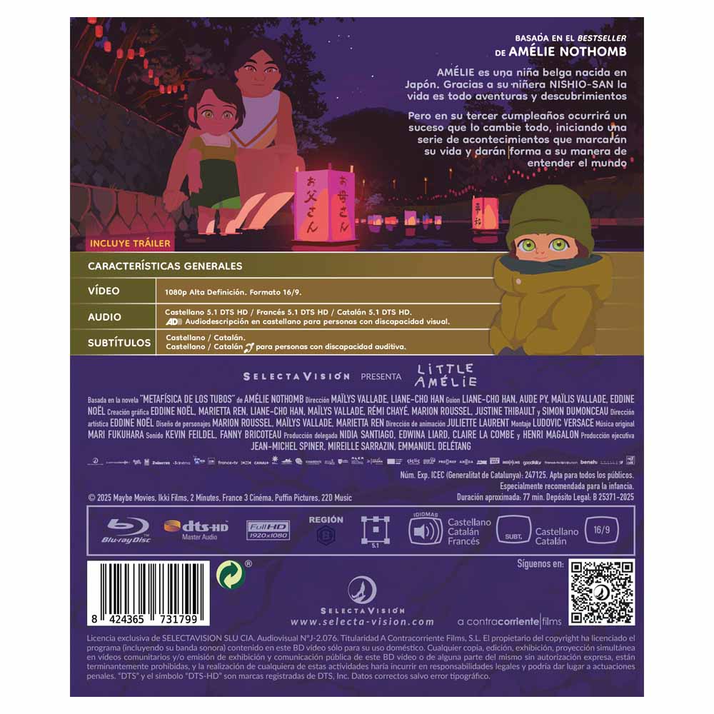 Little Amélie - Blu-Ray