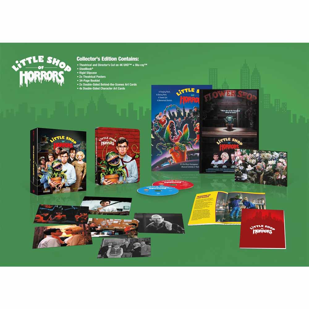 Little Shop of Horrors (Collector's Edition + Steelbook) 4K UHD + Blu-Ray Box Set (UK Import) Warner