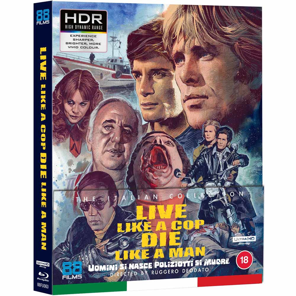 
  
  Live Like a Cop, Die Like a Man (Limited Edition) 4K UHD + Blu-Ray (UK Import)
  
