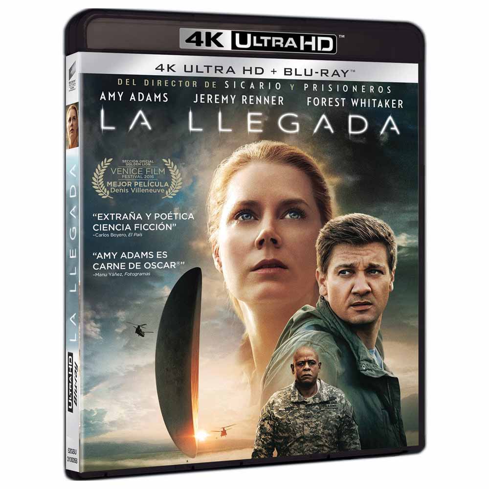 La Llegada 4K UHD + Blu-Ray