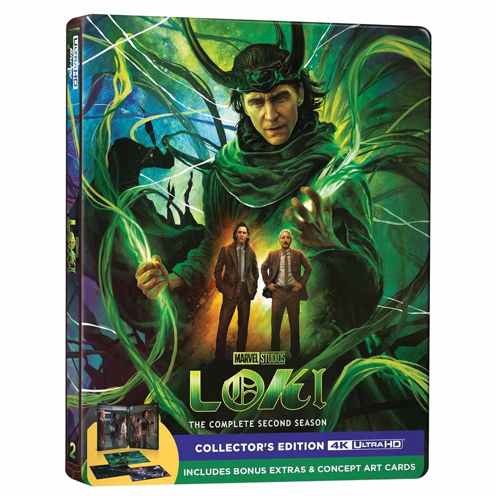 
  
  Loki: The Complete Second Season (Steelbook) 4K UHD (US Import)
  
