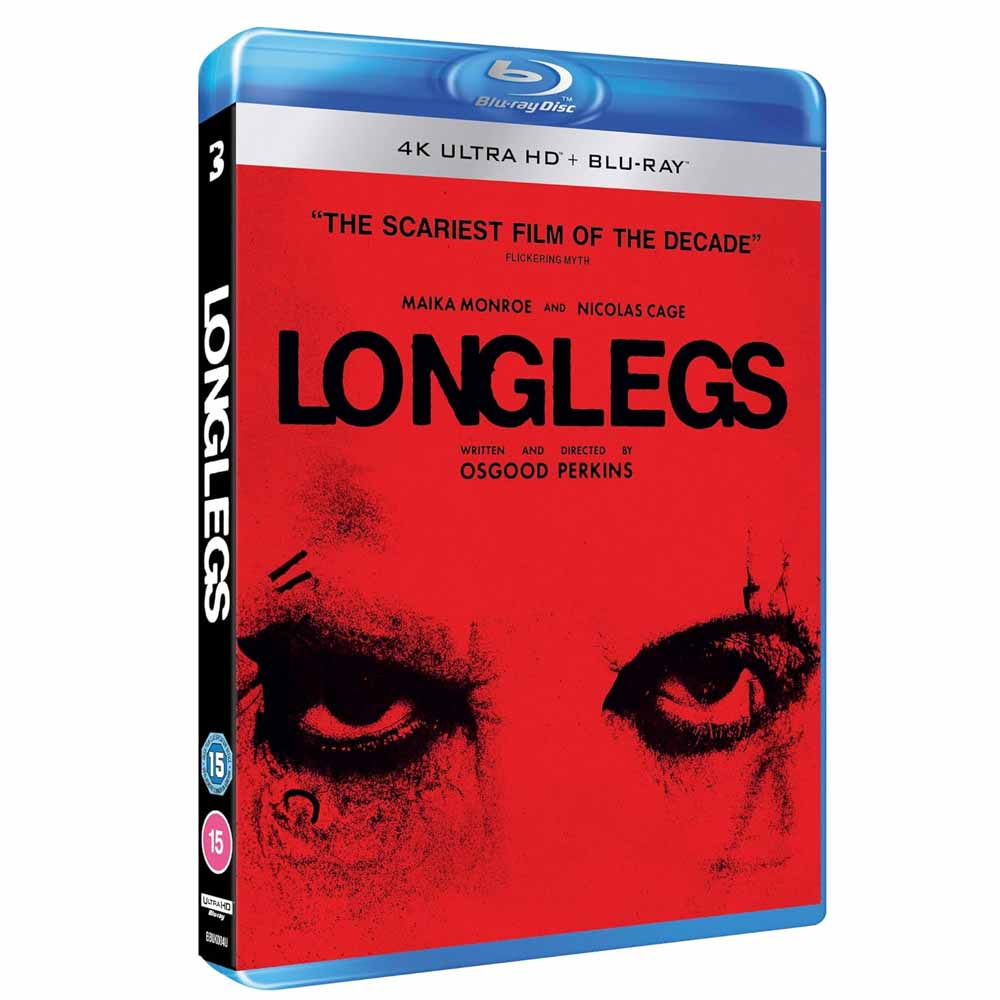 
  
  Longlegs 4K + Blu-Ray (UK Import)
  
