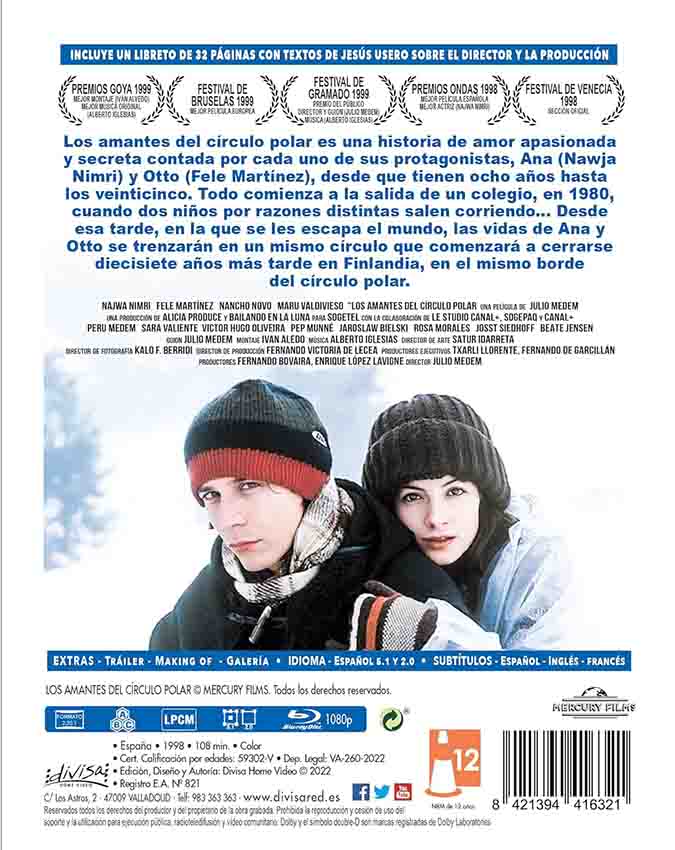 Los Amantes del Círculo Polar Blu-Ray