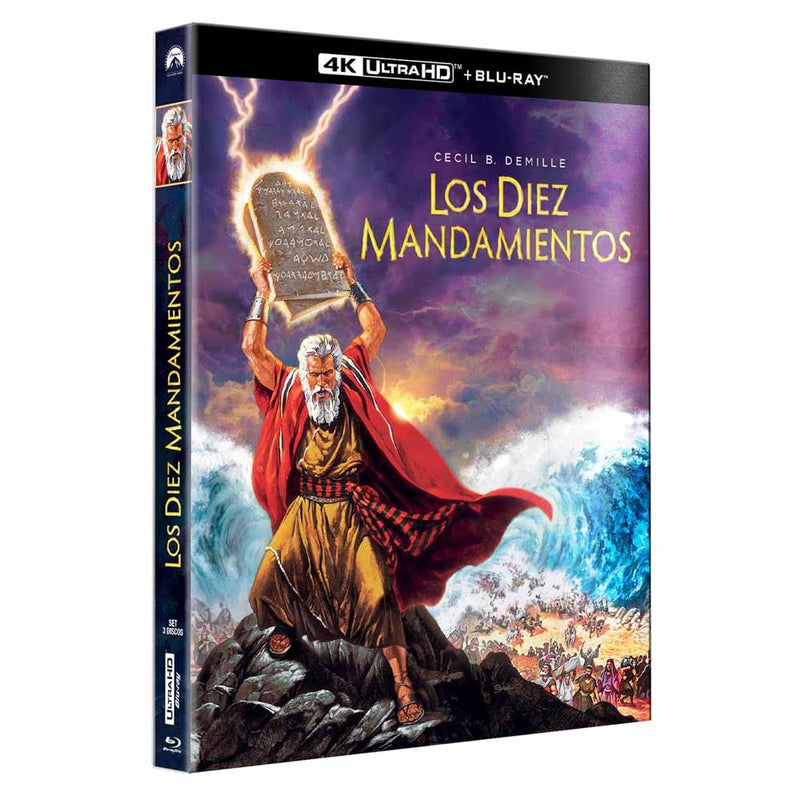 Los Diez Mandamientos 4K UHD + Blu-Ray