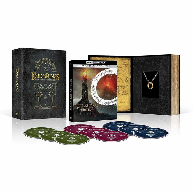 The Lord of the Rings: The Motion Picture Trilogy 4K UHD 'One Ring' Giftbox (UK Import)