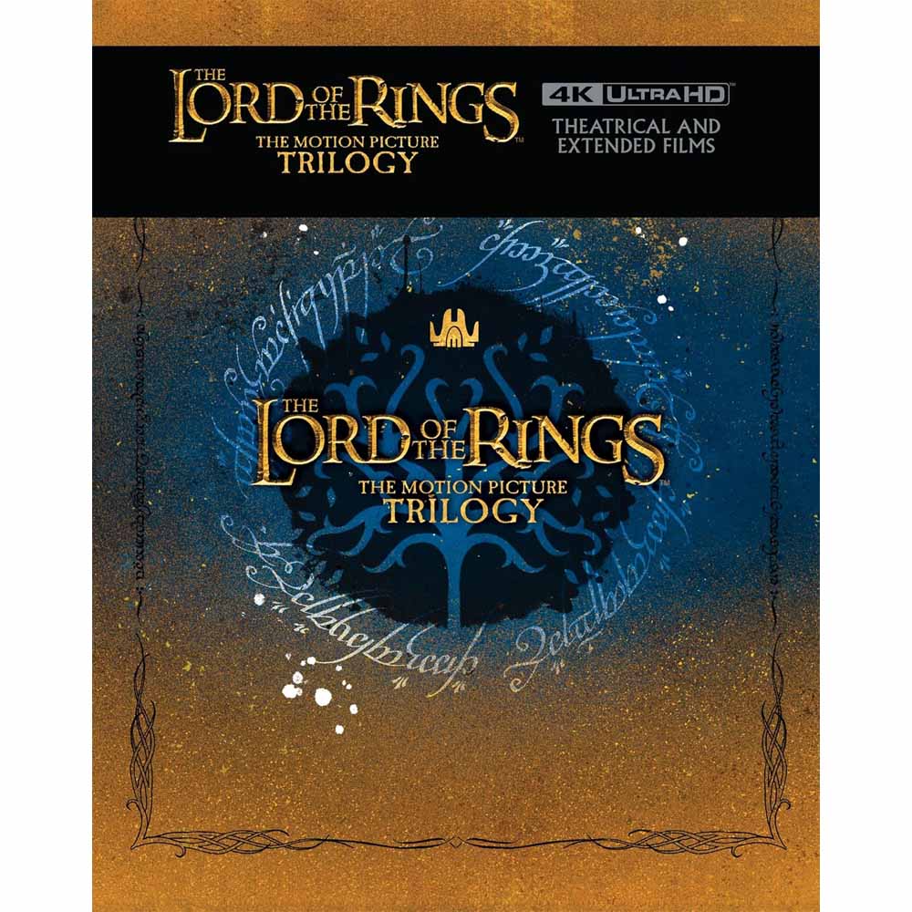 
  
  The Lord of the Rings: The Motion Picture Trilogy (Steelbook) 4K UHD Box Set (UK Import)
  
