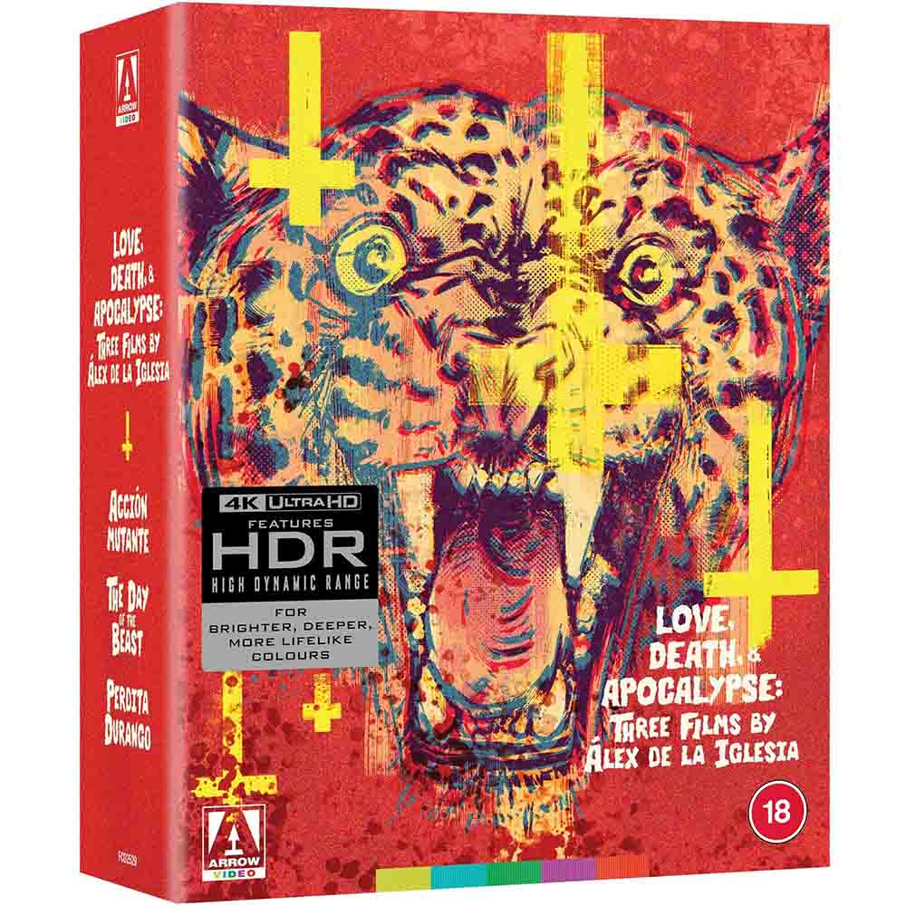 
  
  Love, Death & Apocalypse: Three Films by Álex de la Iglesia (Limited Edition) 4K UHD Box Set (UK Import)
  

