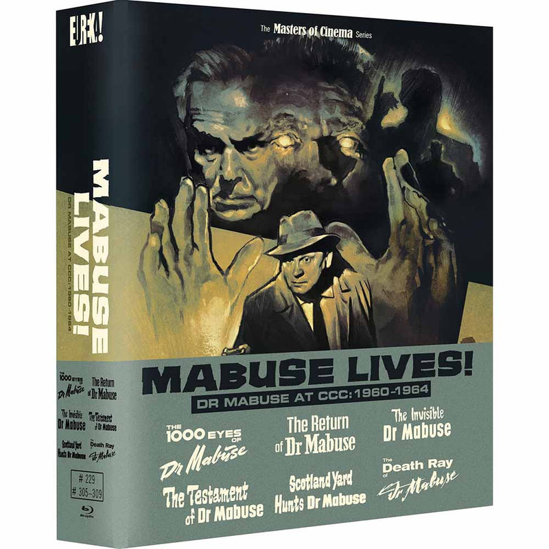 Mabuse Lives! (Limited Edition) Blu-Ray Box Set (UK Import) Eureka