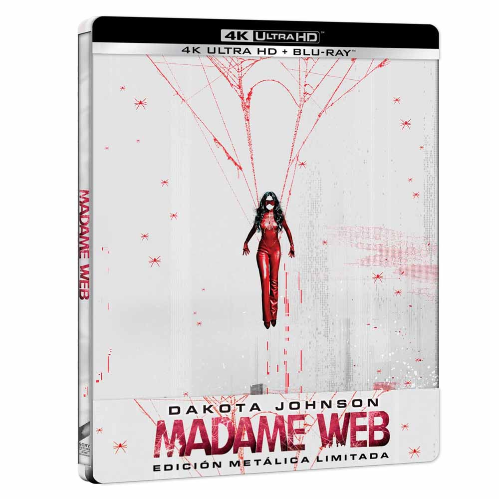 
  
  Madame Web - Edición Metálica 4K UHD + Blu-Ray
  
