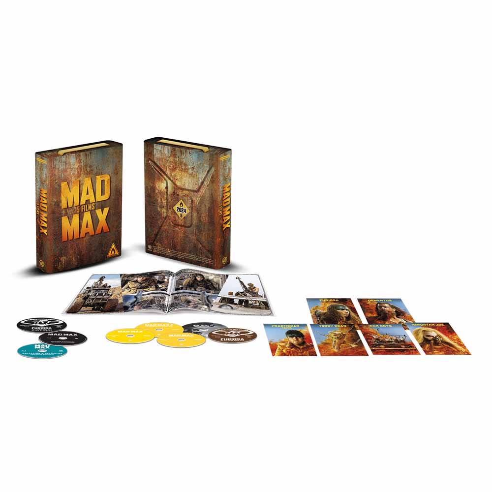 Colección Mad Max - 5 Films - Bidón de gasolina - 4K UHD