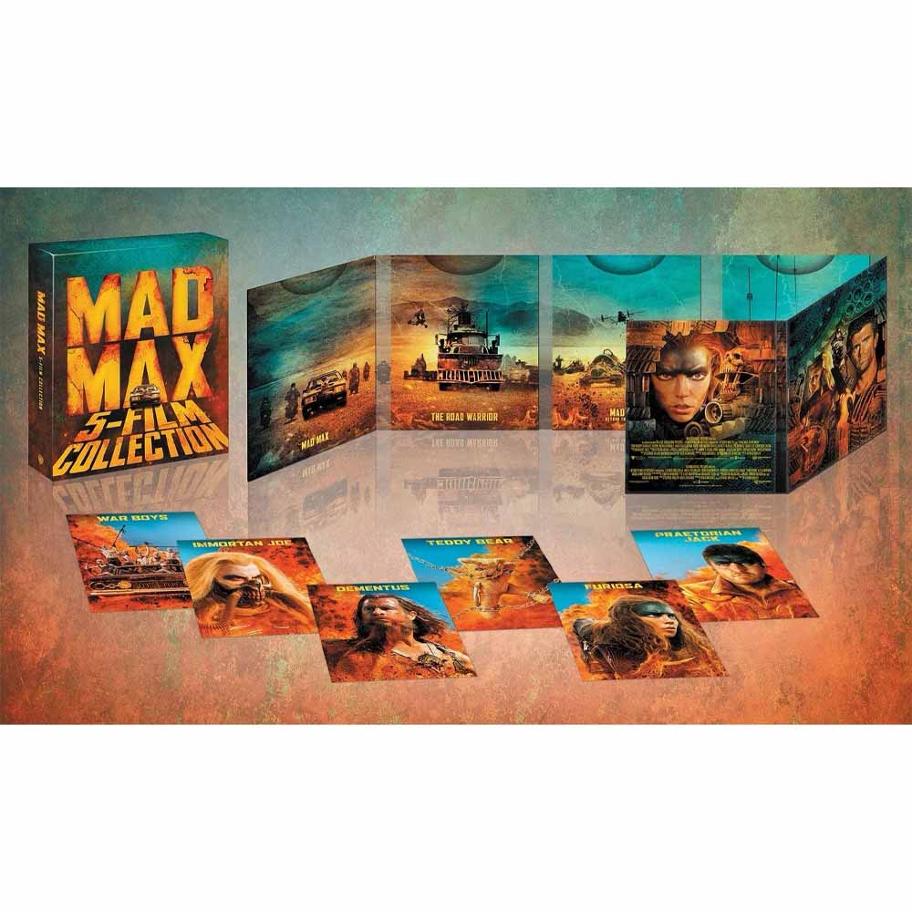 Mad Max: 5-Film Collection 4K UHD + Blu-Ray (UK Import) Warner Bros