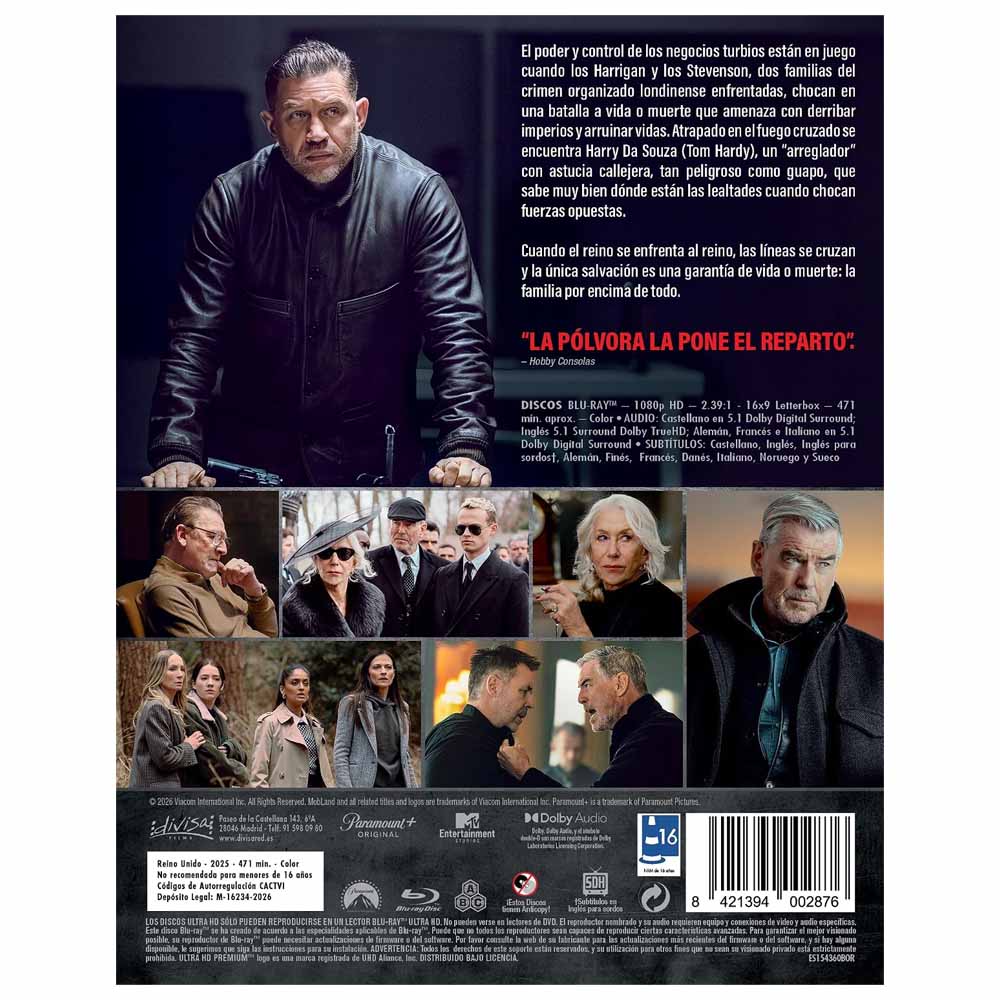 Tierra de Mafiosos - Primera Temporada Blu-Ray