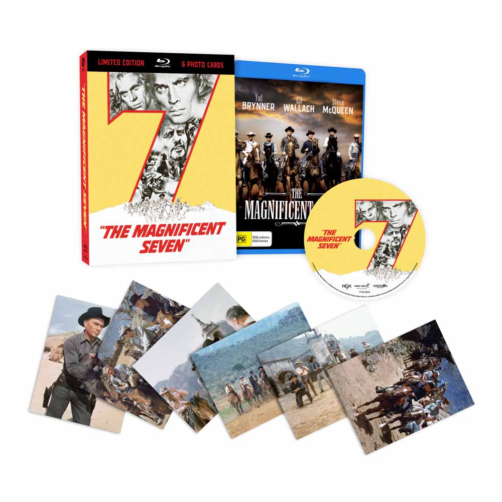 The Magnificent Seven (Hardcase + Art Cards) Blu-Ray (Australia Import)