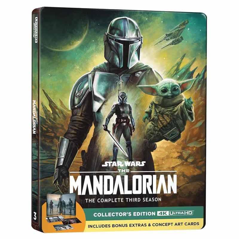 The Mandalorian: The Complete Third Season (Steelbook) 4K UHD (US Import)