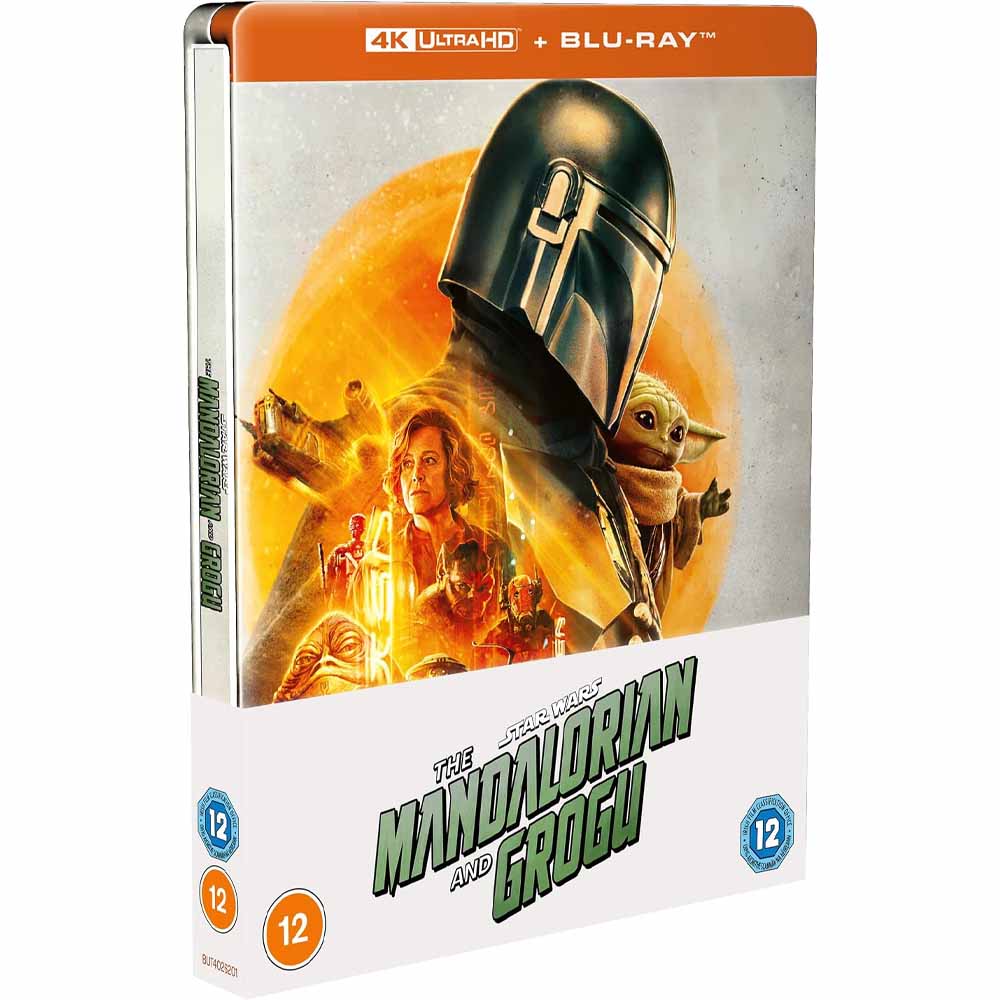 Star Wars: The Mandalorian and Grogu (Steelbook) 4K UHD + Blu-Ray (UK Import) Disney