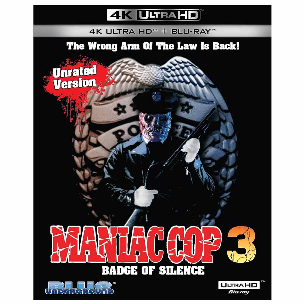 
  
  Maniac Cop 3 4K UHD + Blu-Ray + Slipcover (US Import)
  
