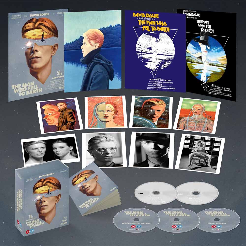 The Man Who Fell to Earth (50th Anniversary Collector's Edition) 4K UHD + Blu-Ray Box Set (UK Import) StudioCanal