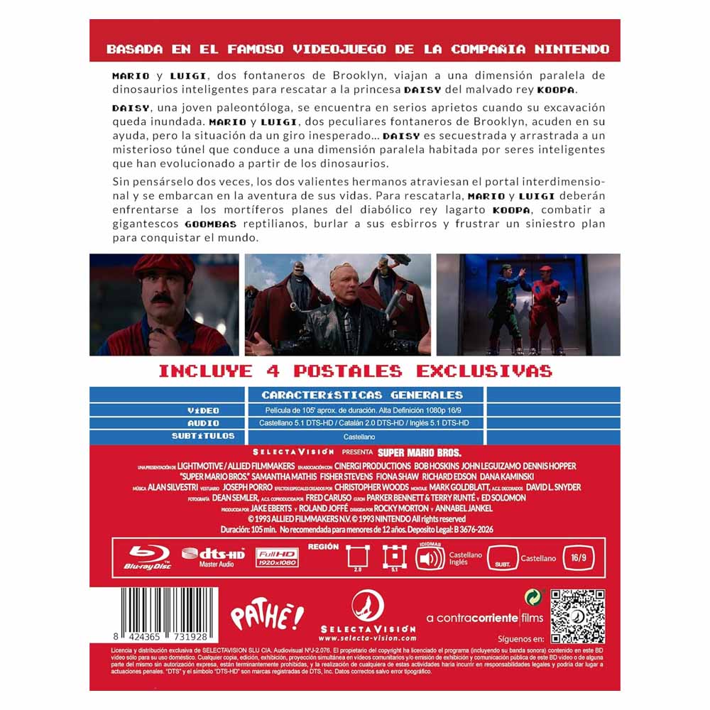 Super Mario Bros. - Blu-Ray