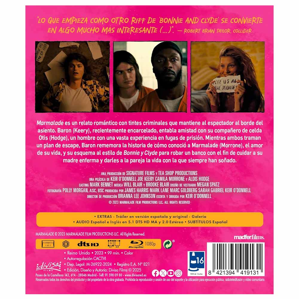 Marmalade Blu-Ray