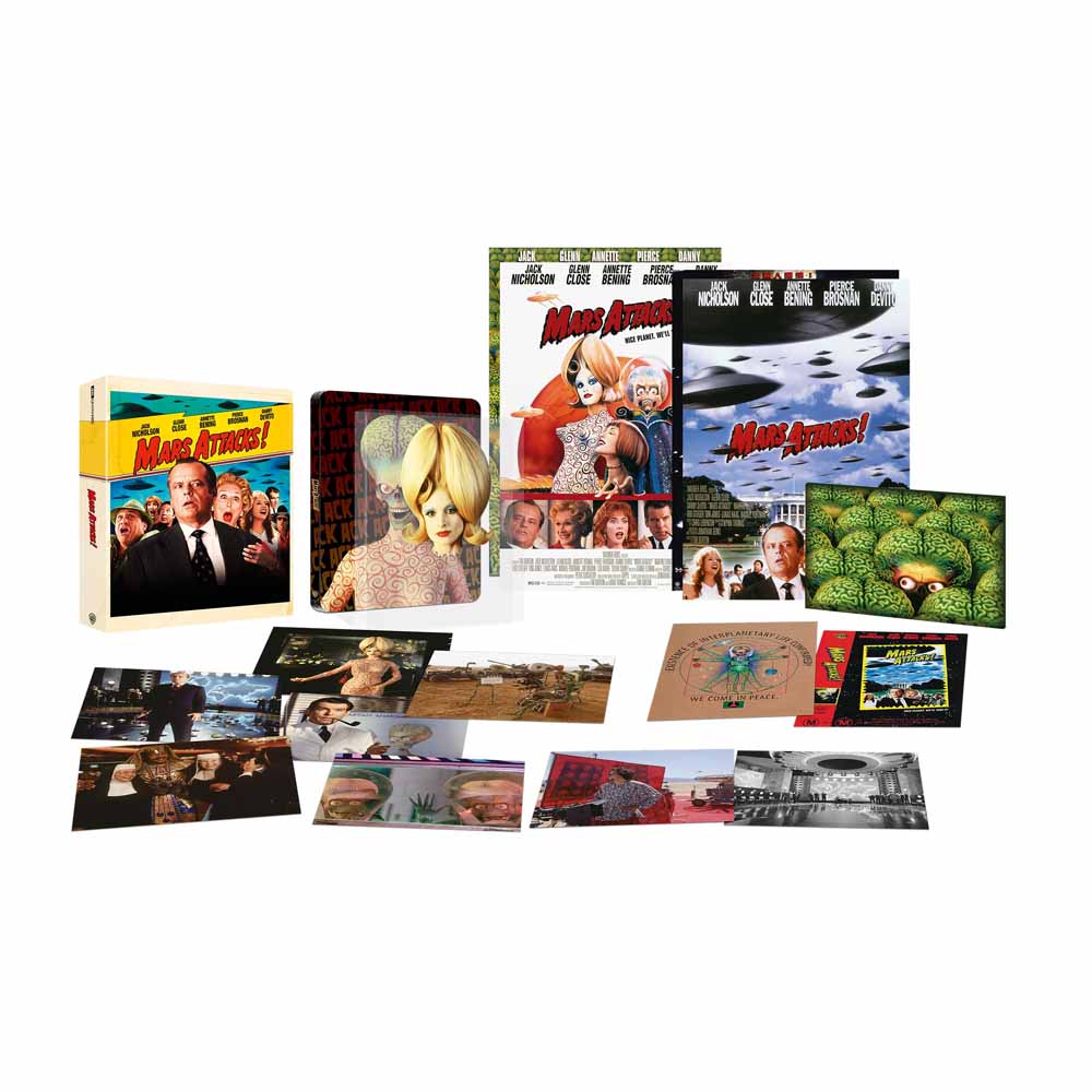 Mars Attacks - Edición Coleccionista 4K UHD + Blu-Ray